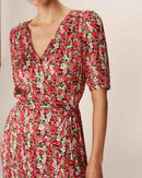 Vestido largo Perline - Rojo