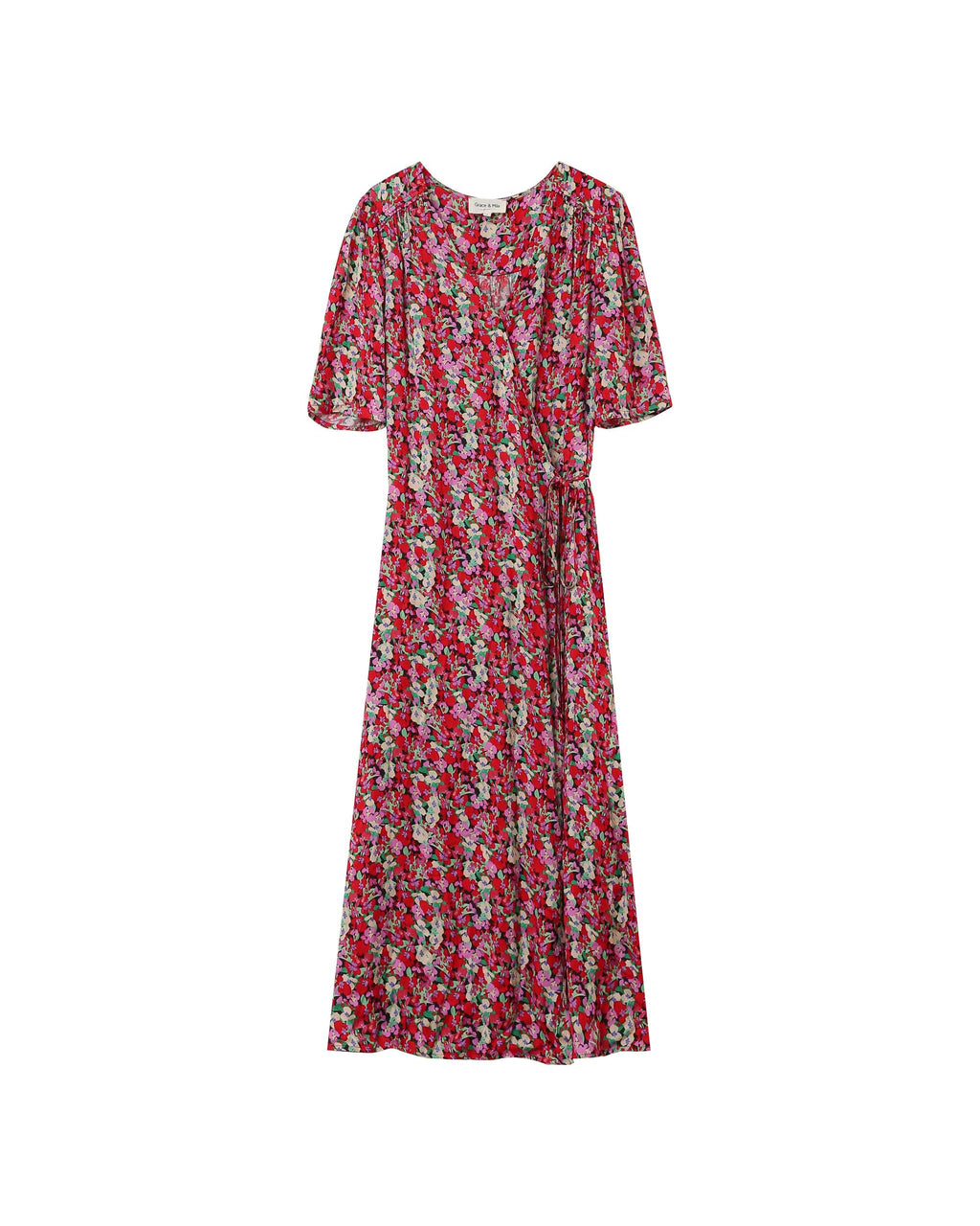 Perline Maxi Dress - Red
