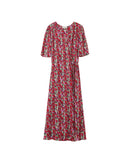 Vestido largo Perline - Rojo