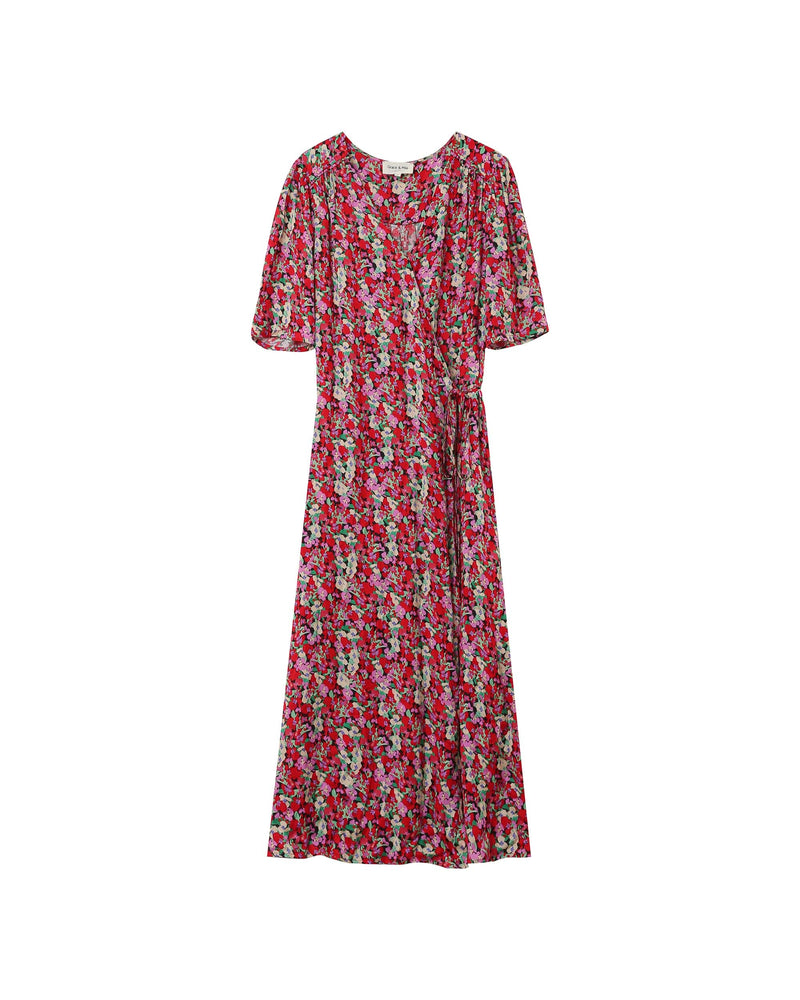 Vestido largo Perline - Rojo
