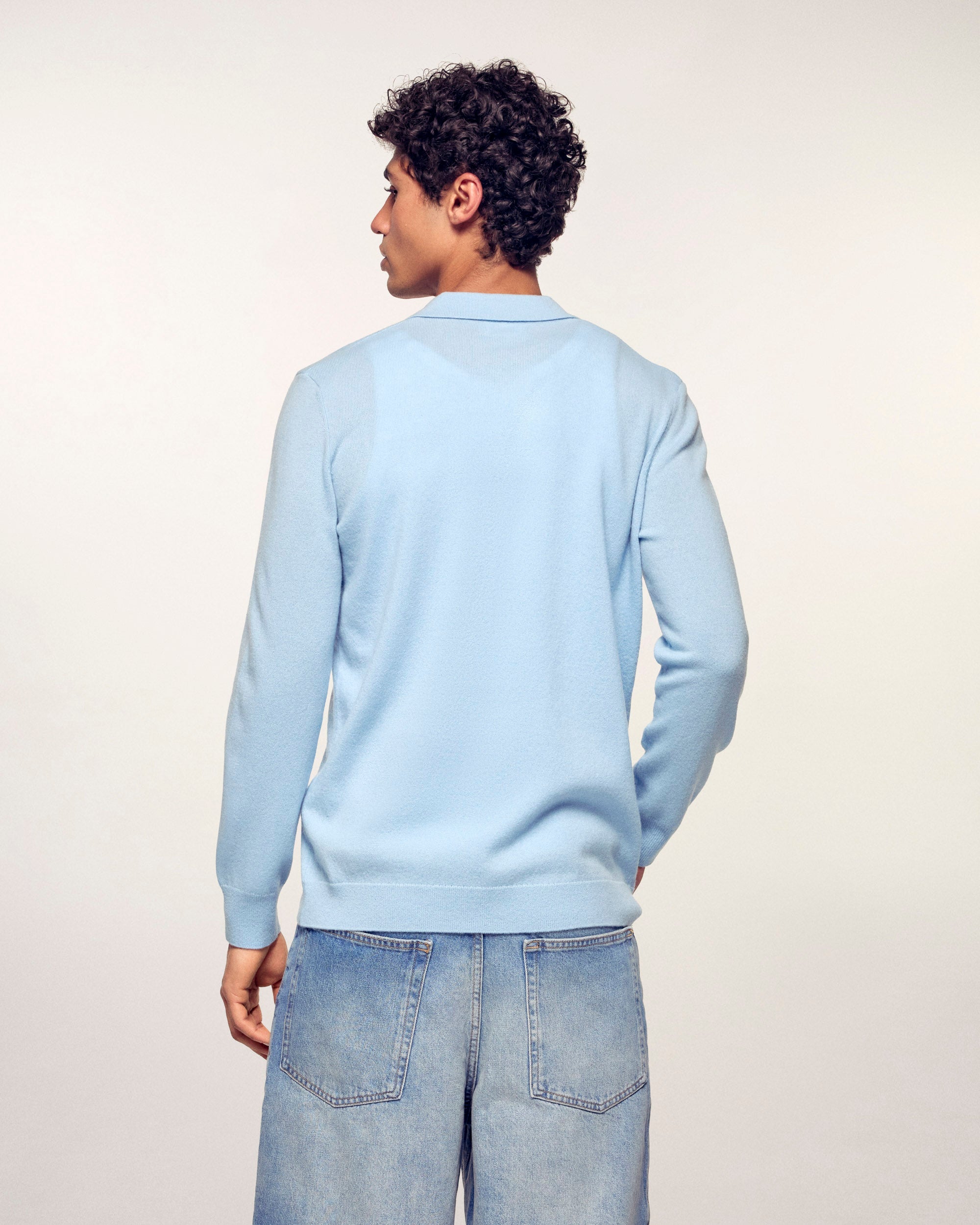 Chemise Manches Longues - Baby blue