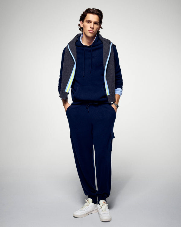 Jogging Droit Cargo - Navy - Homme