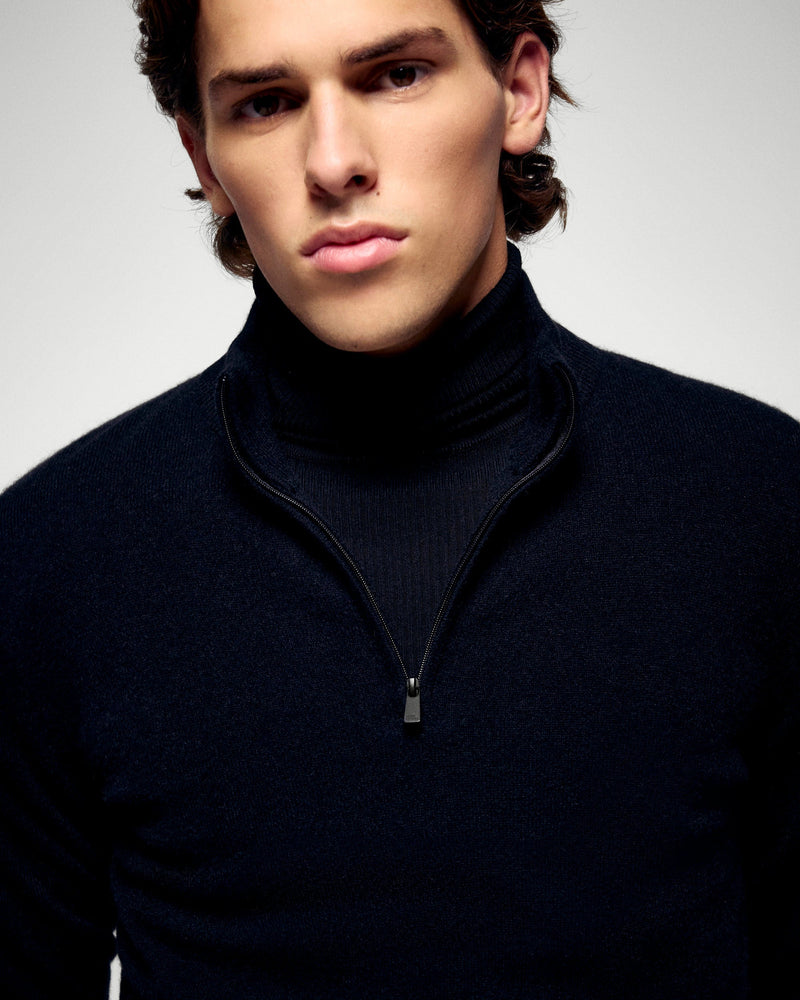 Pull Col Camionneur - Noir - Homme