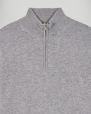 Trucker Neck Sweater - Dark Heather Grey - Men's