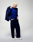 Pull Col Montant - Crown Blue - Homme