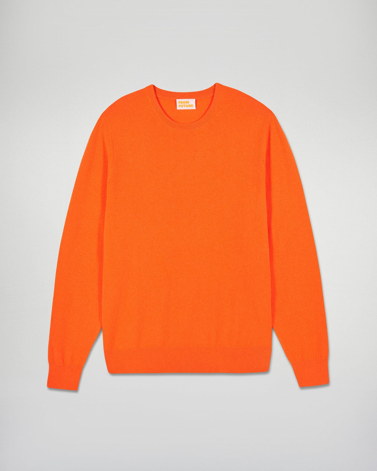 Pull Col Rond - Golden Orange - Homme