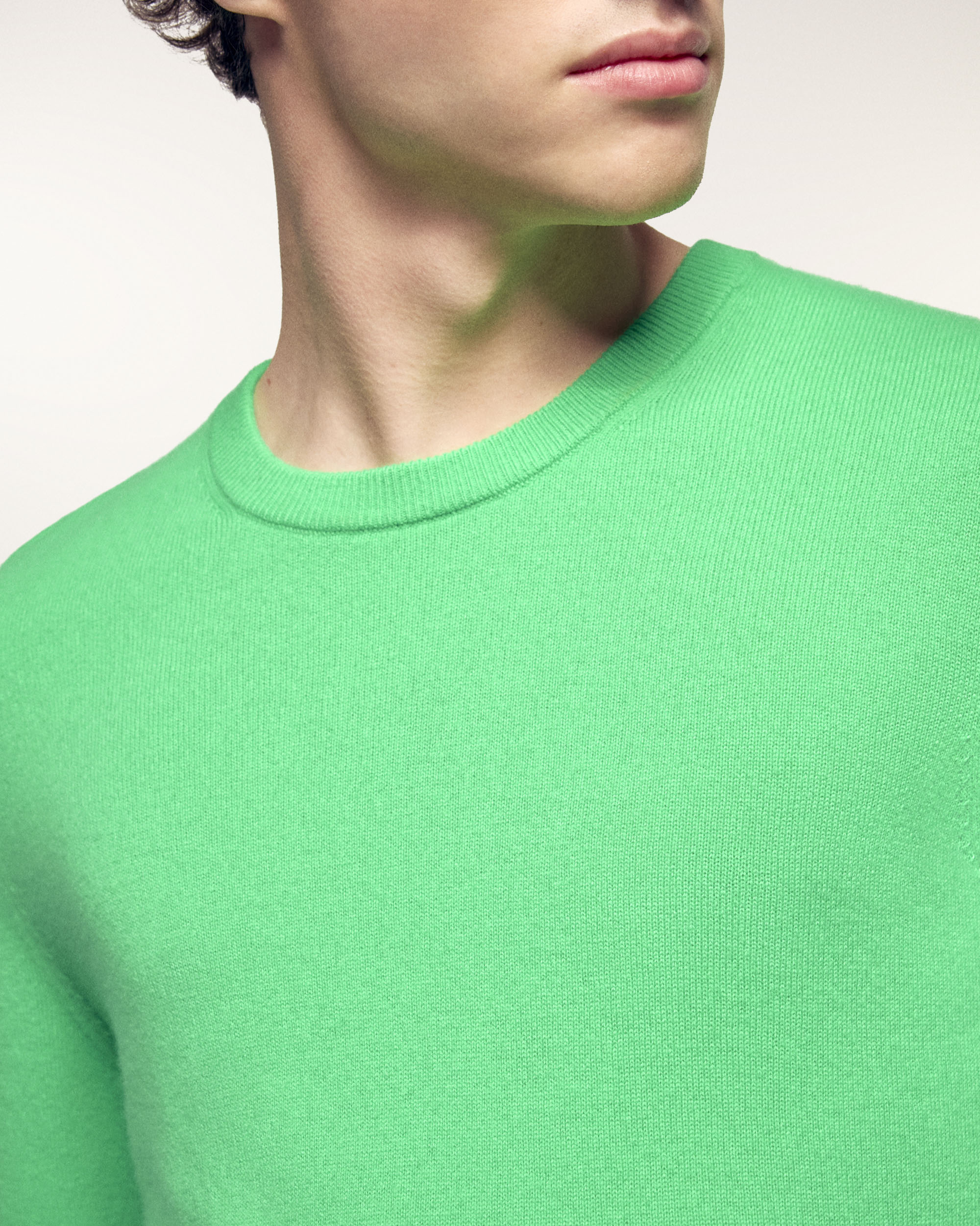 Jersey de cuello redondo