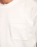 T-Shirt Col Rond À Poche