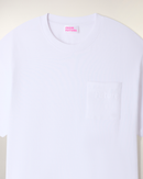 T-Shirt Col Rond À Poche