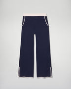 Pantalón de chándal ancho - Azul marino - Mujer