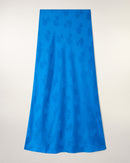 Jupe Mi-Longue - Ocean Jacquard