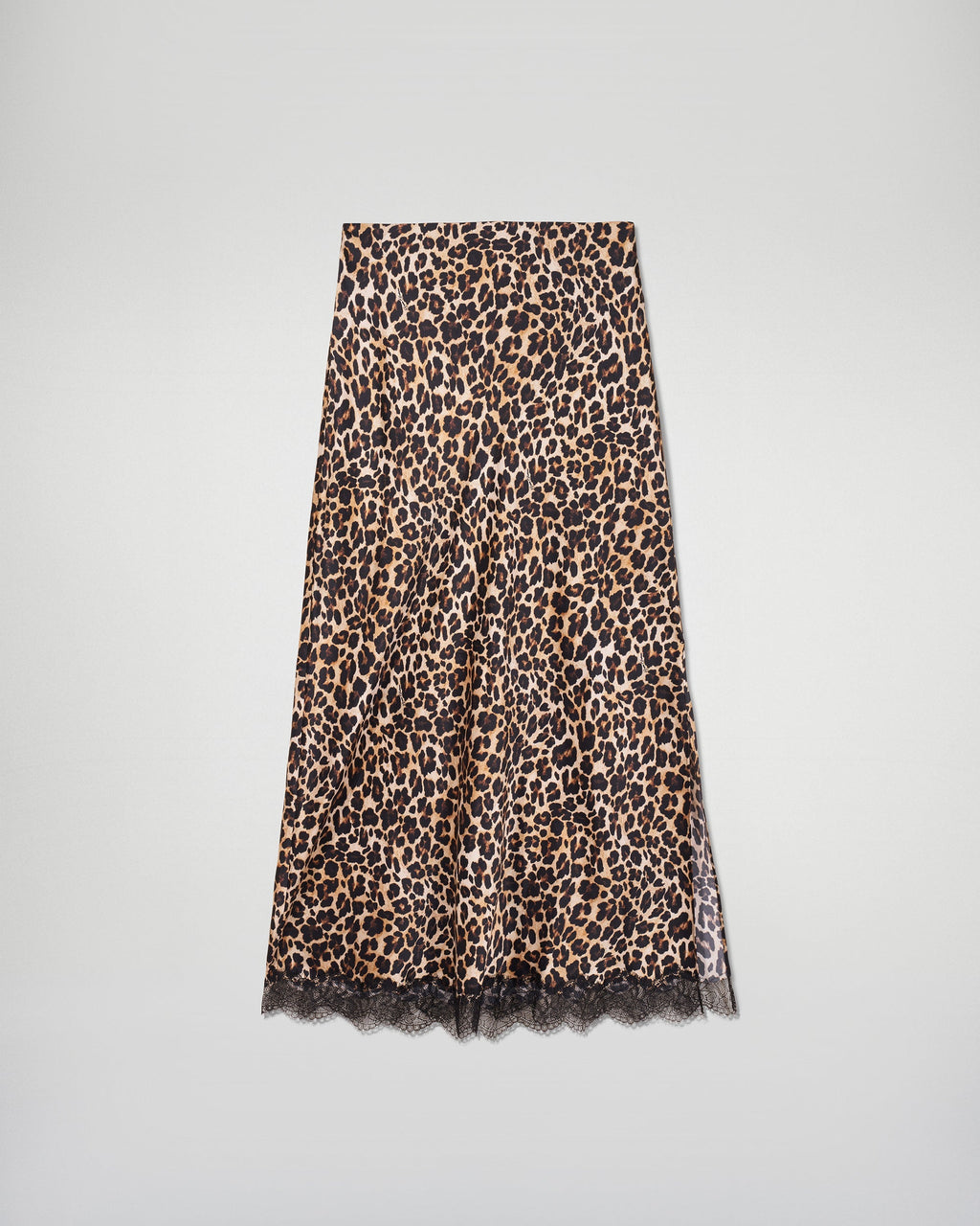 Falda midi - Winter Leopard - Mujer