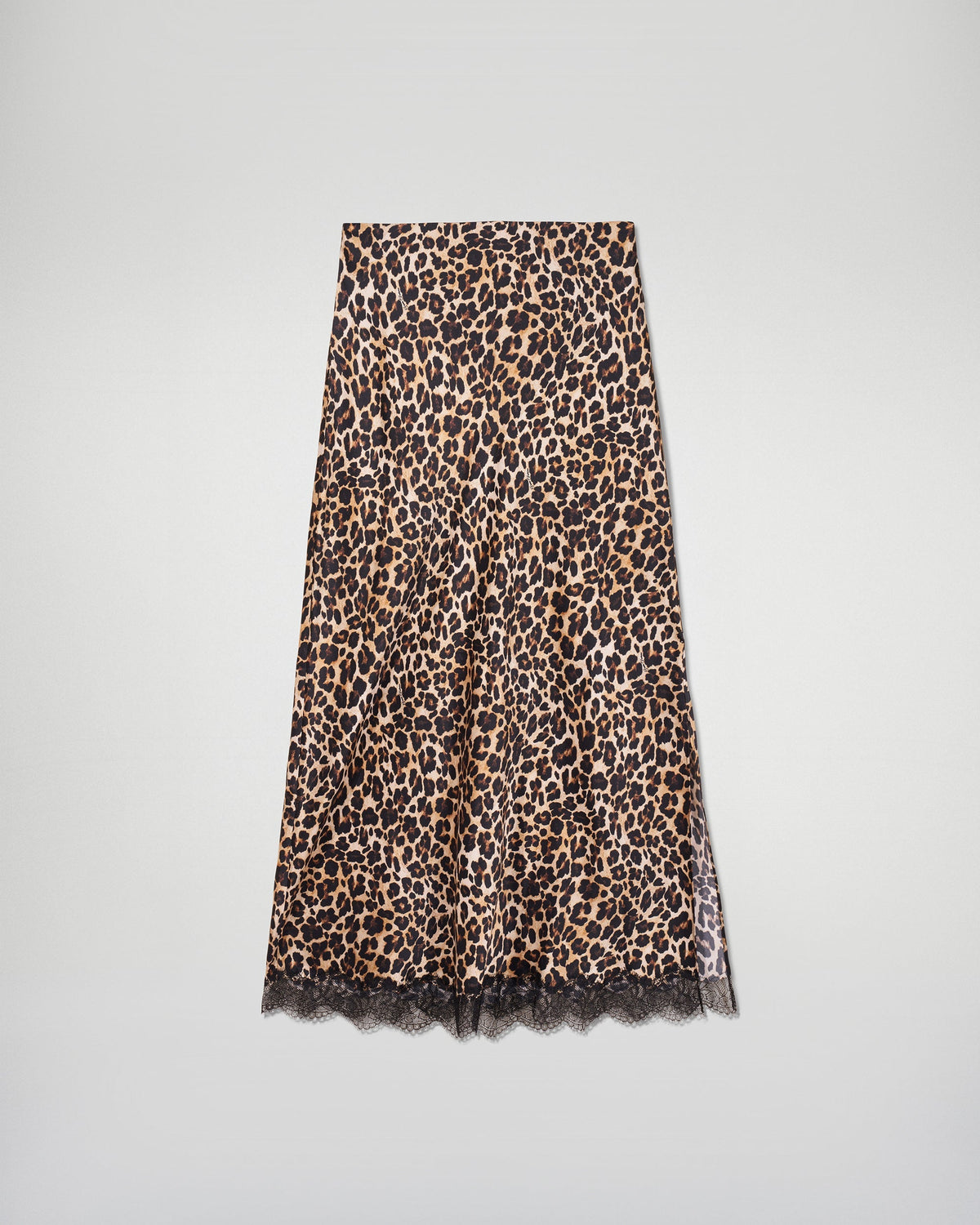 Falda midi - Winter Leopard - Mujer