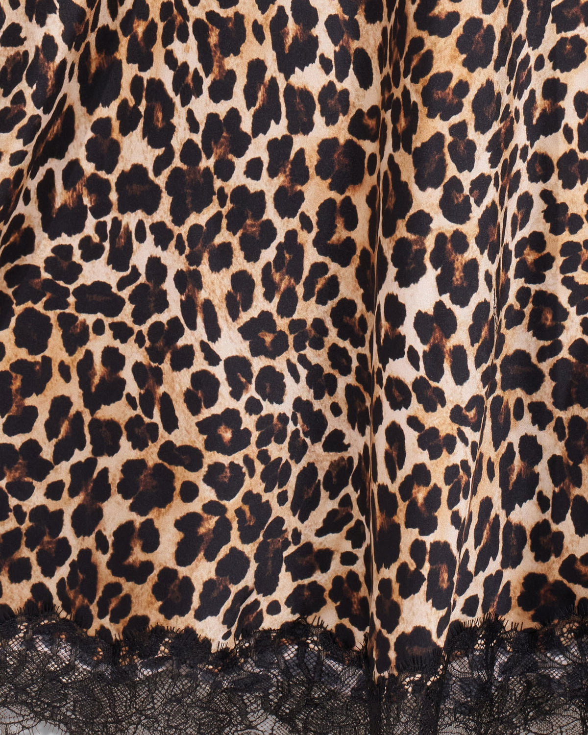 Falda midi - Winter Leopard - Mujer