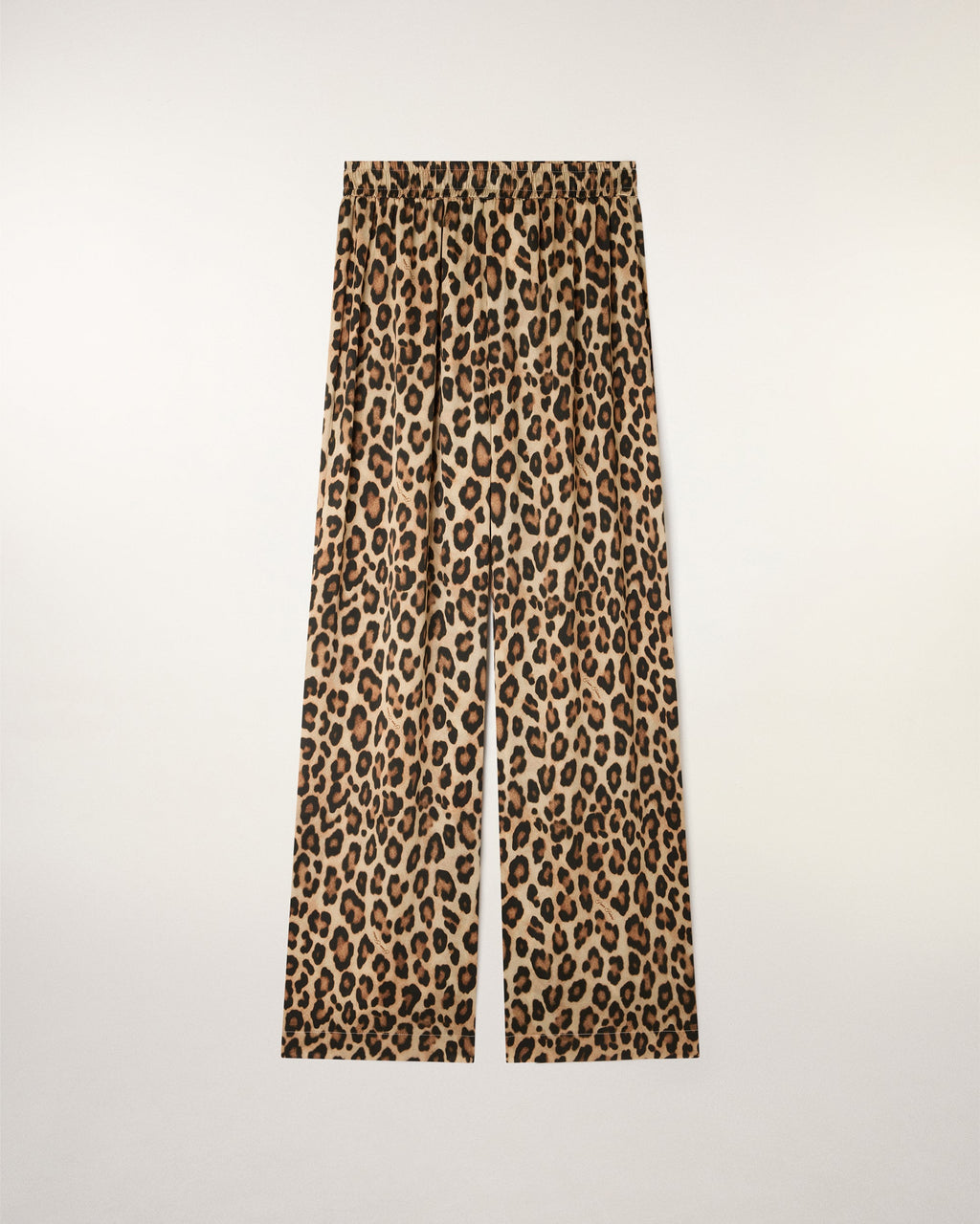 Pantalon Large Leopard