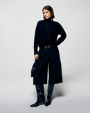 Pull Col Roulé - Noir - Femme