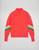 Pull Col Montant - Cosmic Coral - Femme