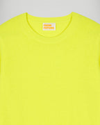 Maglione Girocollo - Giallo Fluo - Donna