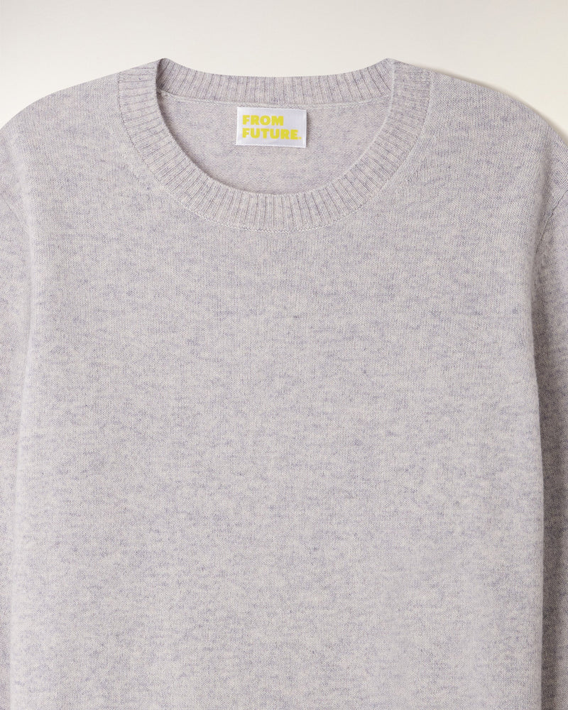 Pull Col Rond Bicolore