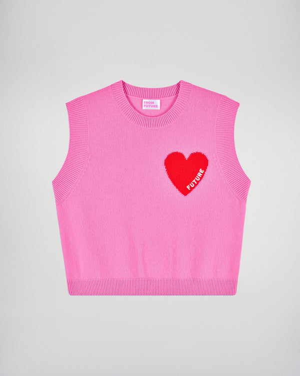 Pull Sans Manches - Fantasy Pink - Femme