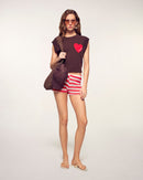 Pull Sans Manches Coeur