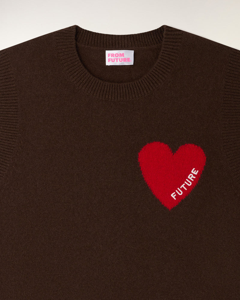 Pull Sans Manches Coeur