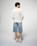 Pull Col V - Ecru Chiné - Femme