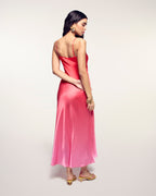 Vestido largo con tirantes