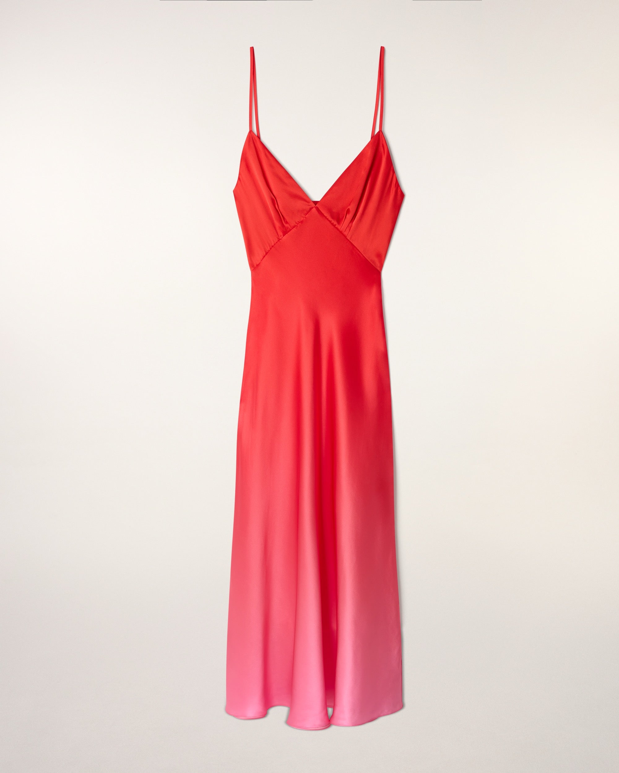 Vestido largo con tirantes