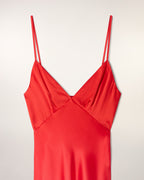 Vestido largo con tirantes