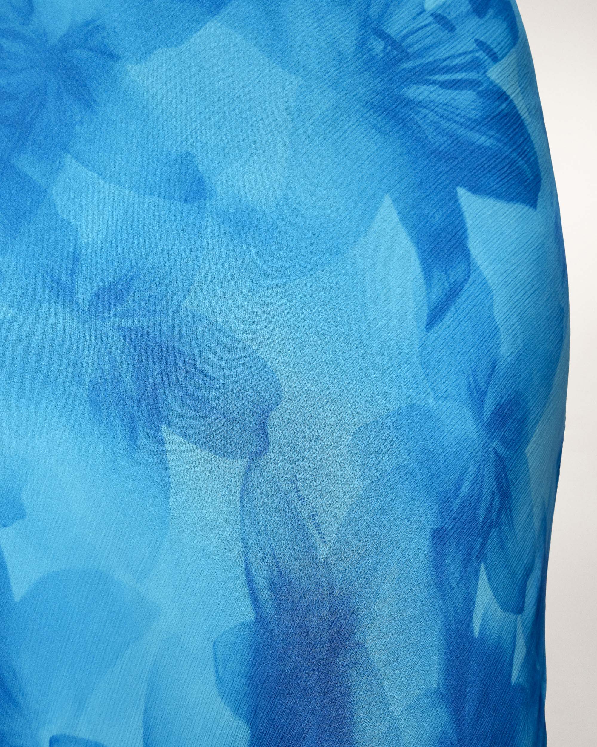 Robe Longue à Bretelles - Tropical Bloom Lily