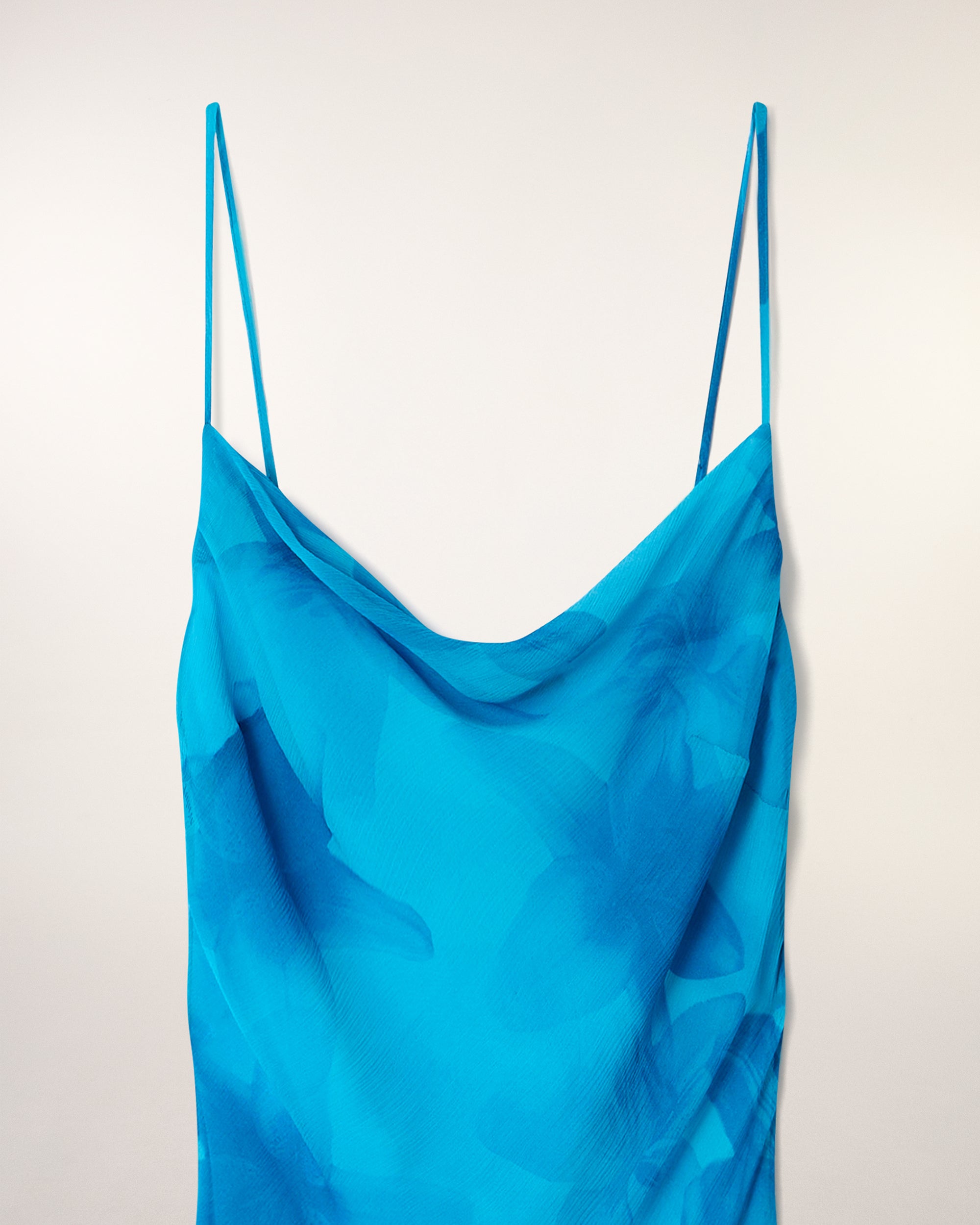 Robe Longue à Bretelles - Tropical Bloom Lily