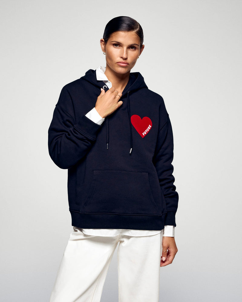 Sweatshirt Hoodie Cœur