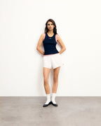 Top Débardeur Bijou Future - Navy - Femme