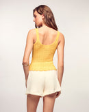 Top Débardeur À Strass