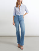 Reiko - Pernille Flare Jeans - Denim B-450 - Mujer