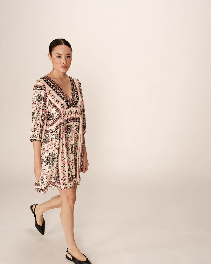 Vestido Corto Perú - Beige