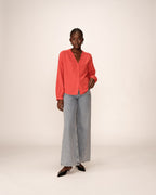 Perrone Blouse - Terracotta
