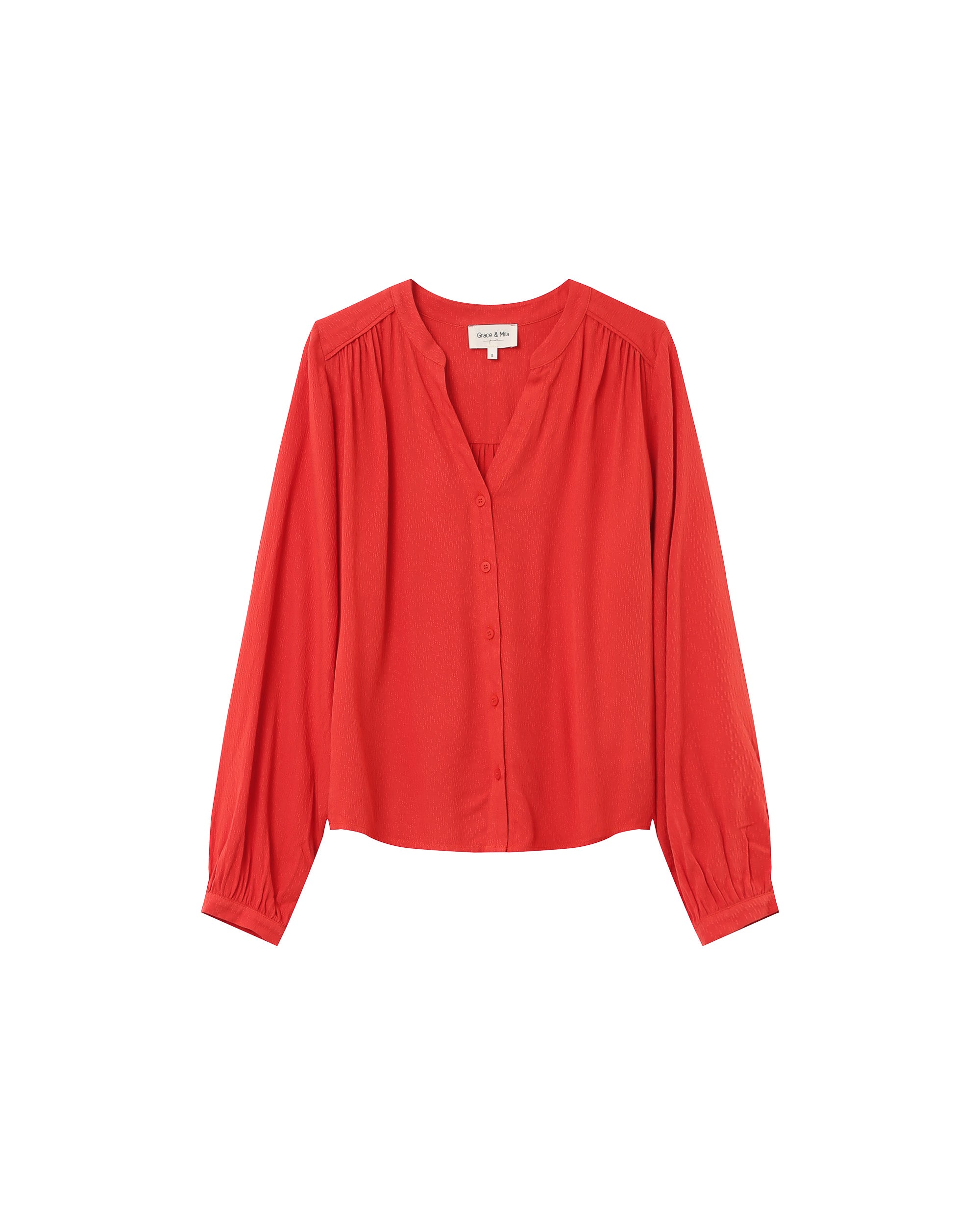 Perrone Blouse - Terracotta