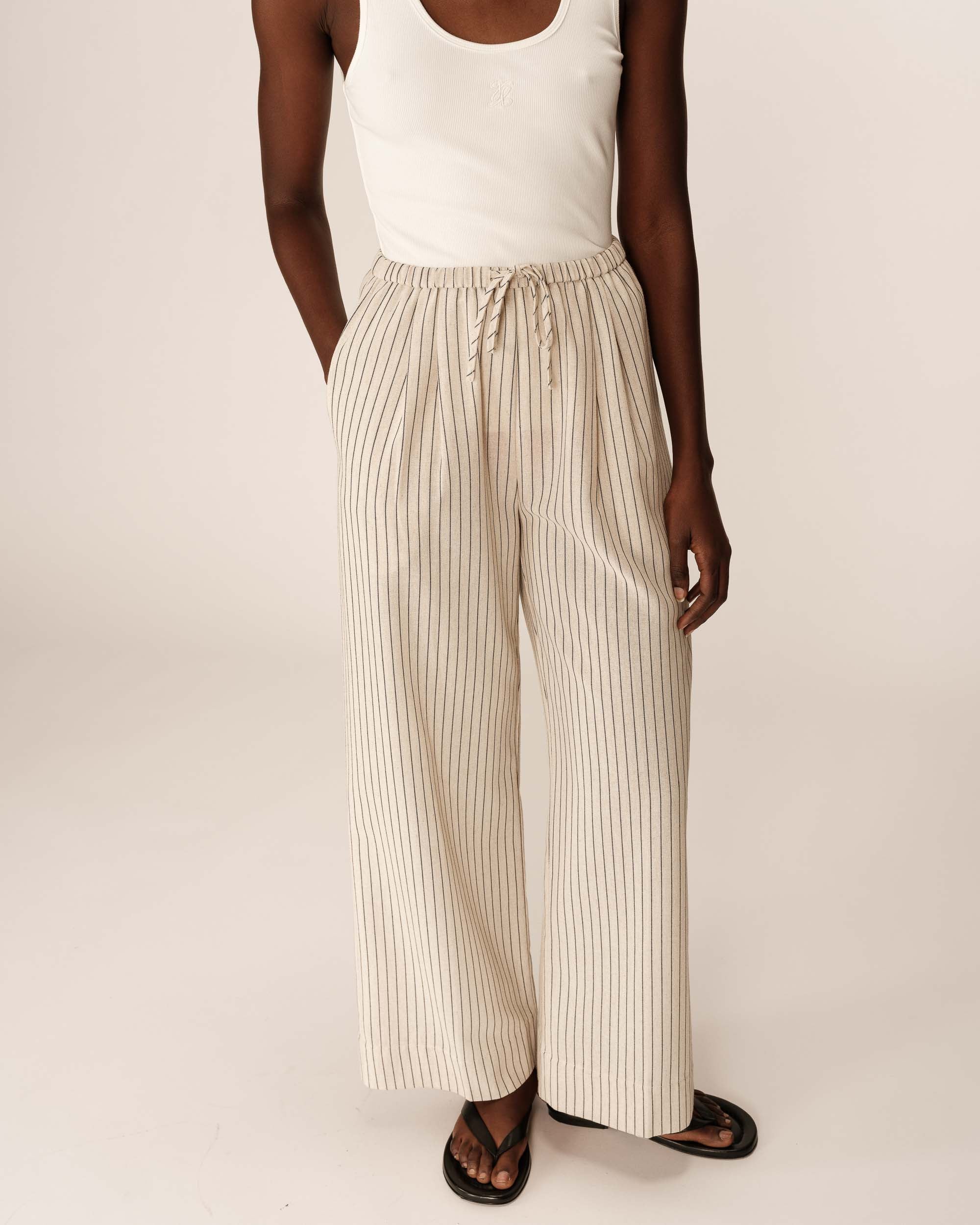 Perry Trousers - Beige