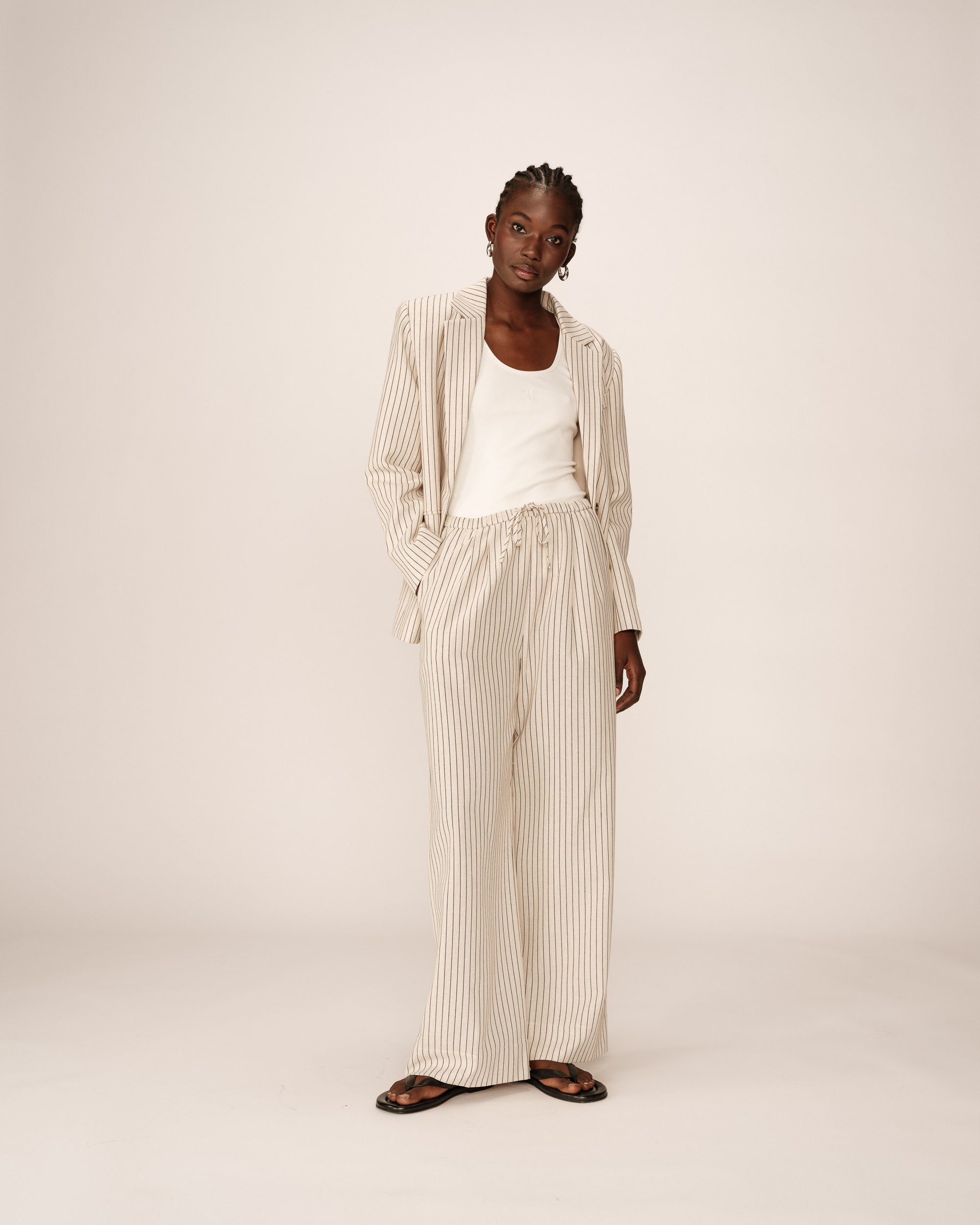Perry Trousers - Beige