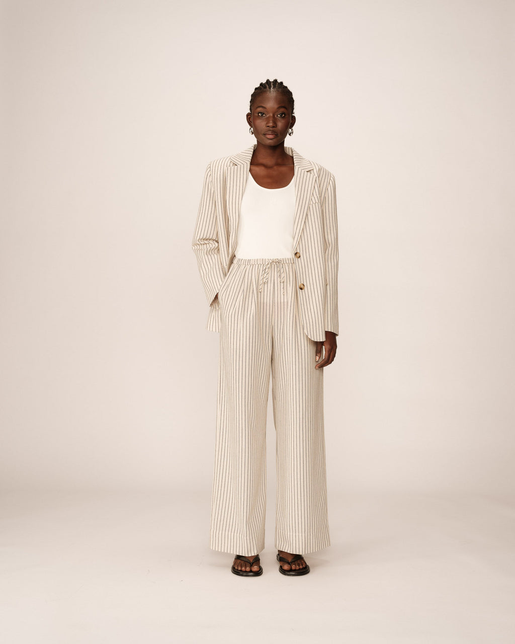 Perry Trousers - Beige