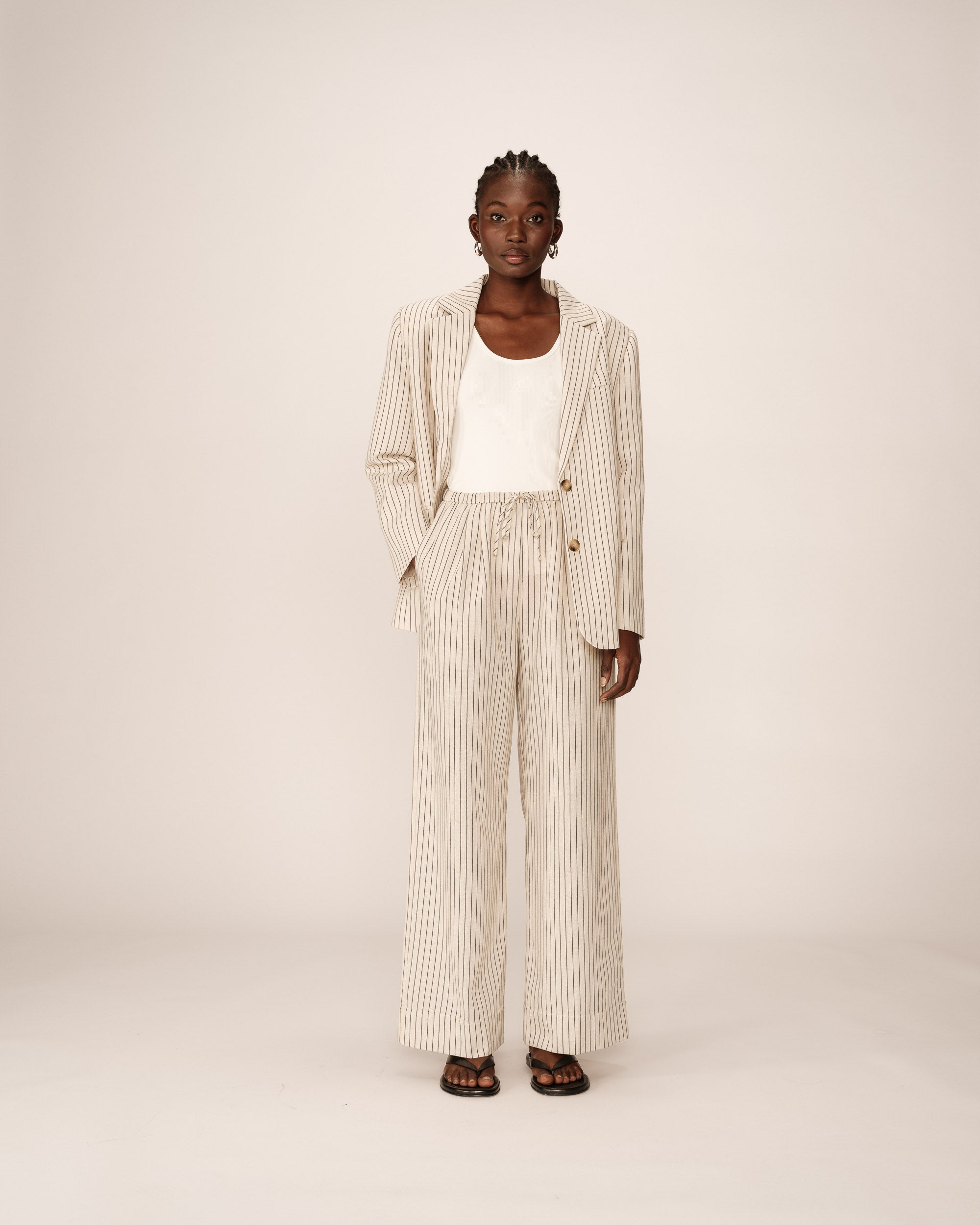 Perry Trousers - Beige