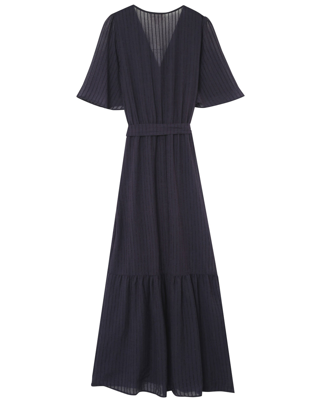 Perse Long Dress - Navy