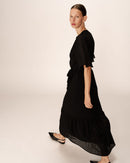 Vestido largo persa - Negro