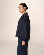 Persia Blouse - Navy