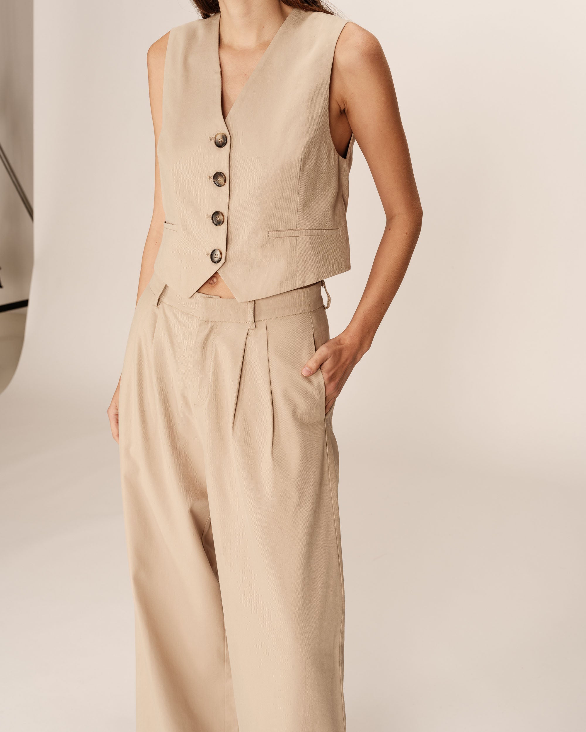 Peter Trousers - Beige