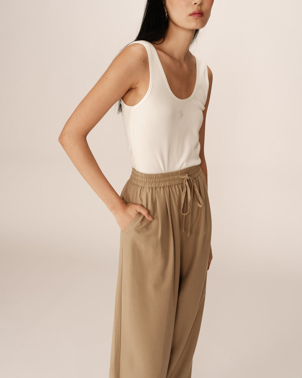 Petro Trousers - Beige