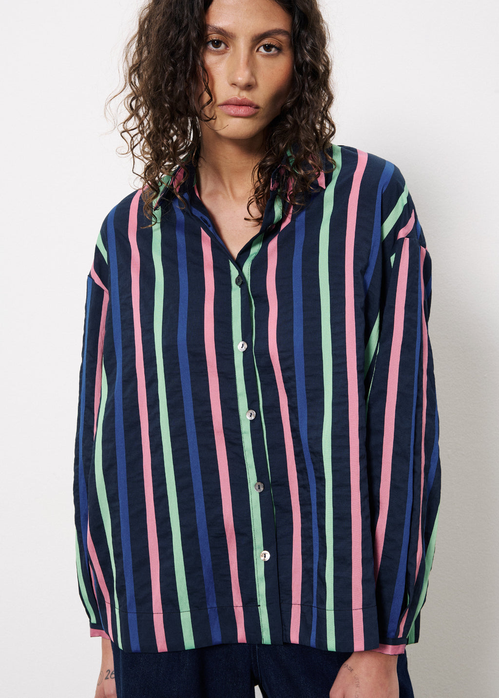 Chemise Charlotte - Bleu Marine