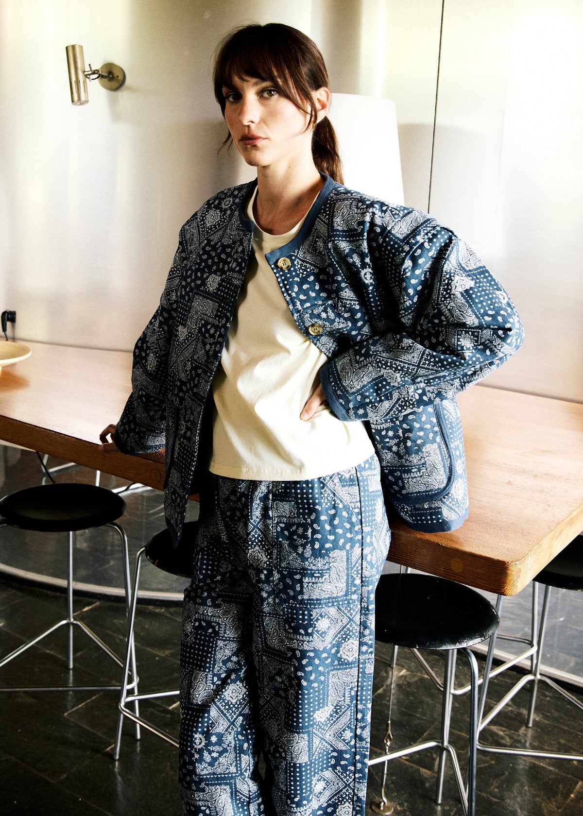 Pantalon Rani - Bleu Marine